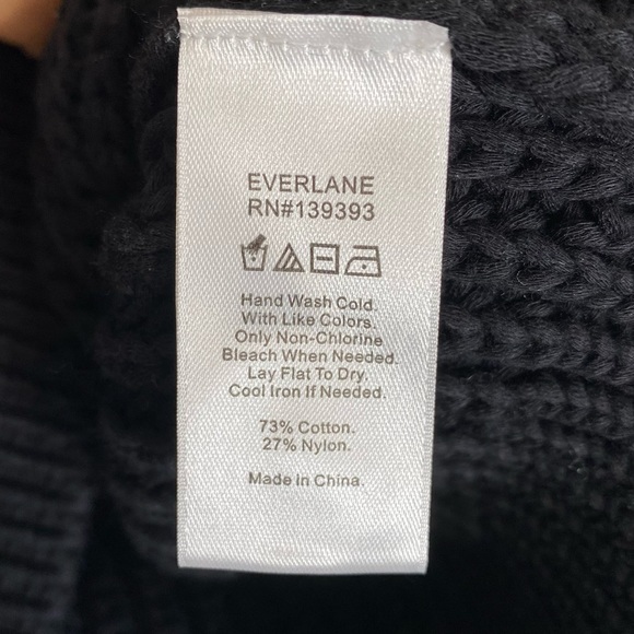 Everlane Black Women's Sweater - Picture 8 of 8